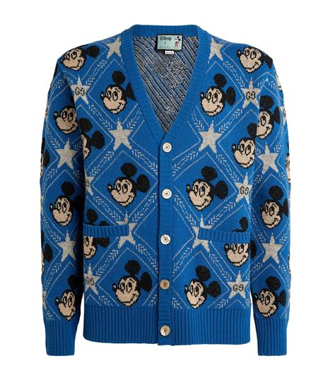 blue mickey gucci sweater